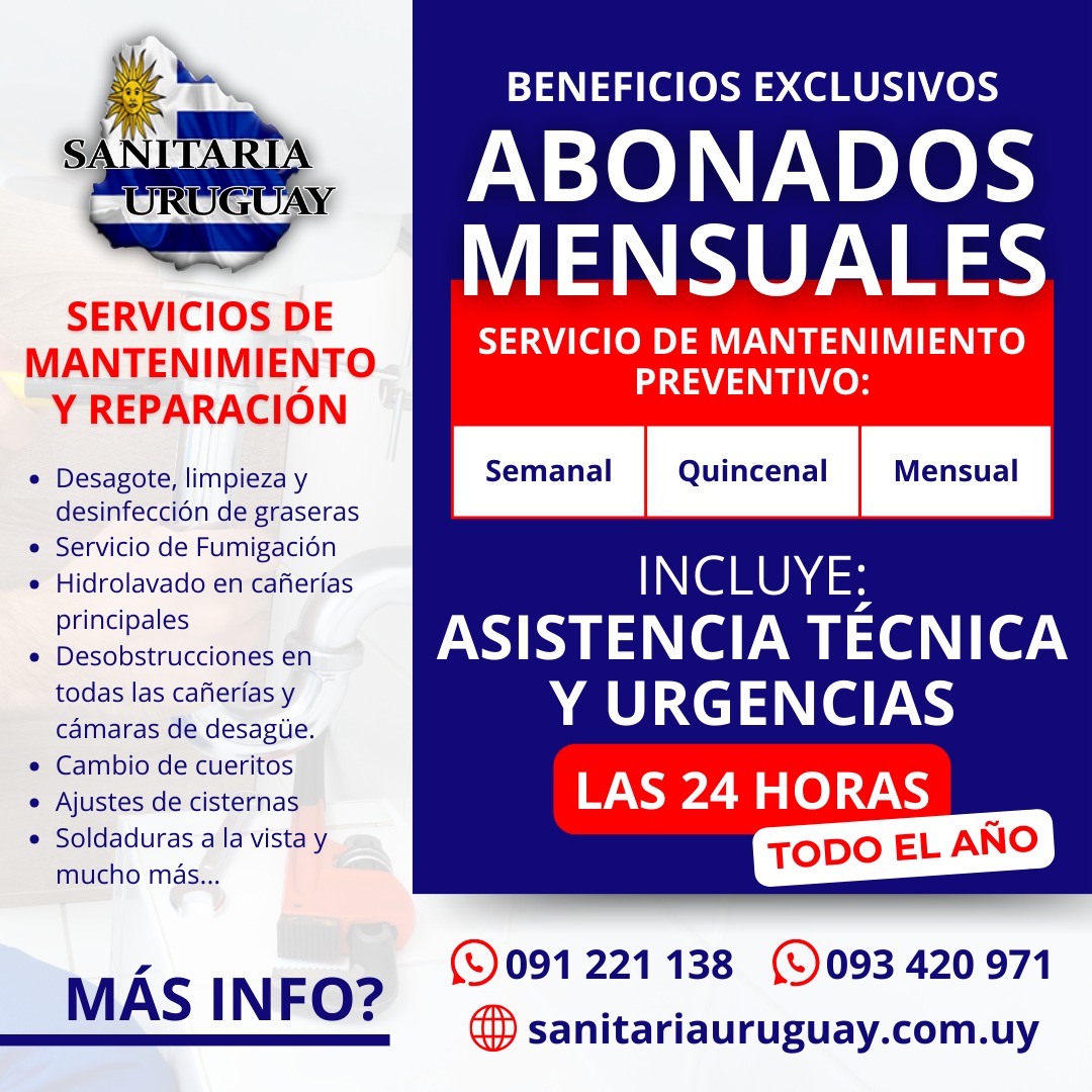 servicio sanitaria montevideo uruguay 