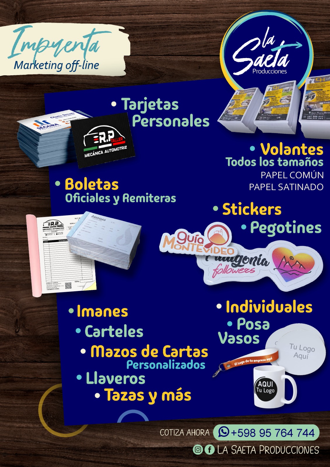 tarjetas personales volantes impresos publicidad