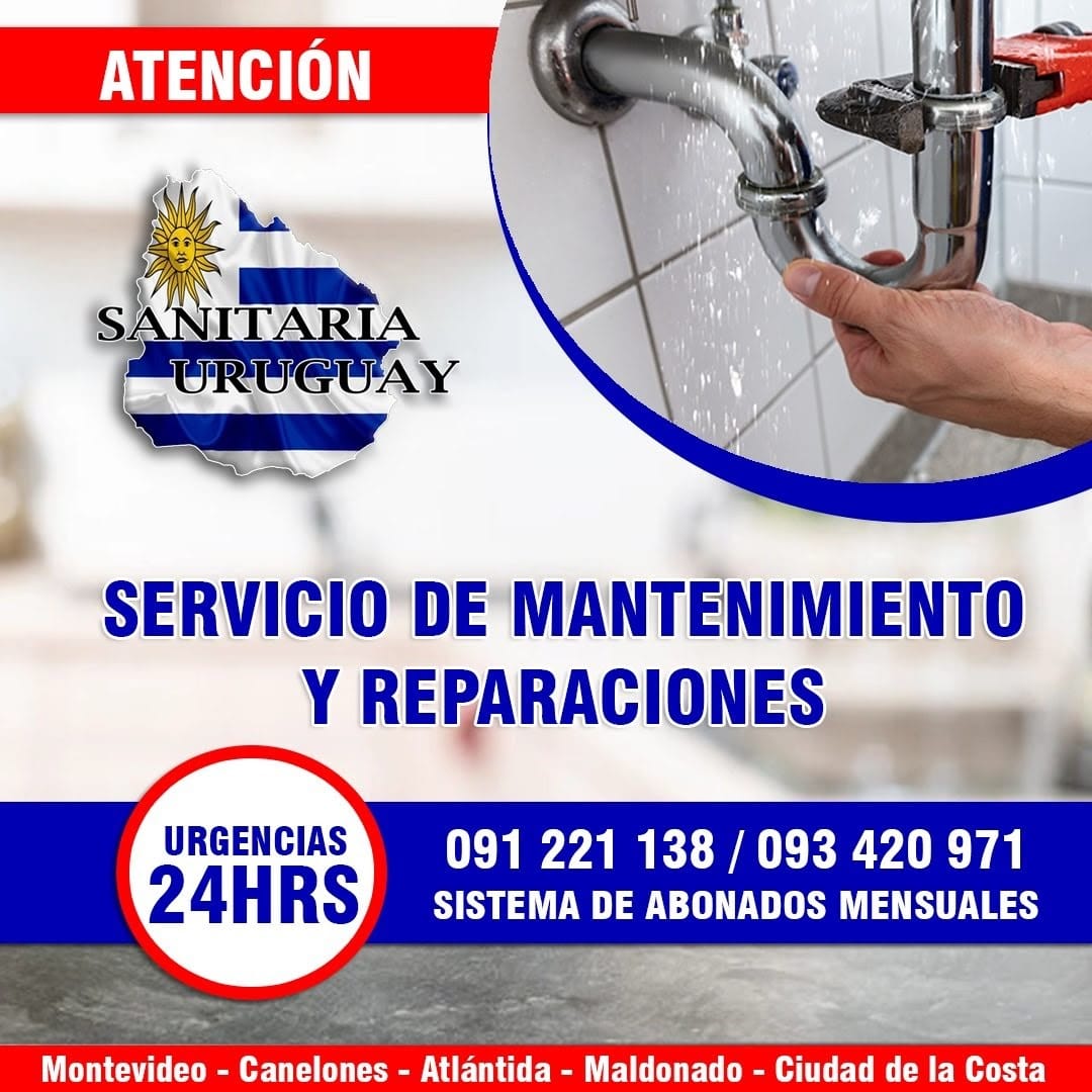 servicio mantenimiento Reparacion sanitaria uruguay